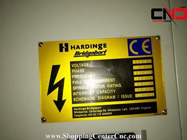 فرز سی ان سی سه محور Hardinge bridgport xv 1000 ساخت انگلستان